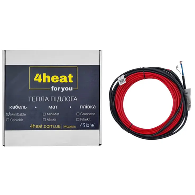 Кабель до теплої підлоги 4HEAT MiniCable/18-225 | 12,5 м (1,3-1,6 м2)