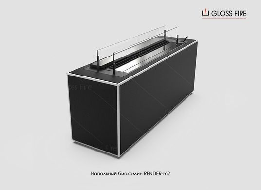 Підлоговий біокамін Render-m2 GlossFire