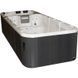 Плавальний SPA басейн Passion Spas Aquatic 3 Deep (580x224x155 см), Сріблясто-білий