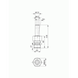Одноструменева форсунка Comet 10-12 Silver - 45454
