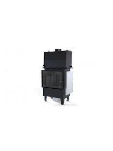 Каминная топка с водяным контуром Defro Home RIVA SM SHORT (черный шамот)