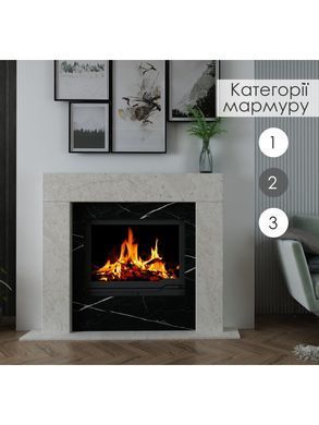 Каминная облицовка Hitis Персей, материал мрамор категории 2