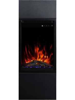 Каминокомплект ALFAMO MILOS 40 Черный + 3D 60х40