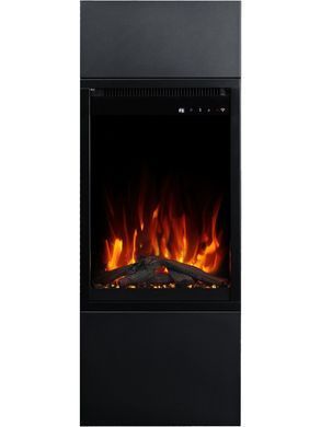 Каминокомплект ALFAMO MILOS 40 Черный + 3D 60х40