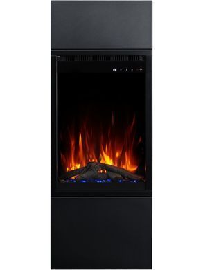 Каминокомплект ALFAMO MILOS 40 Черный + 3D 60х40
