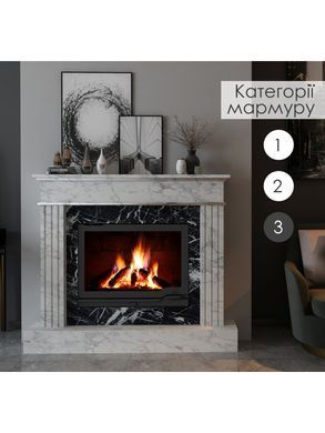 Каминная облицовка Hitis Бруно, материал мрамор категории 3