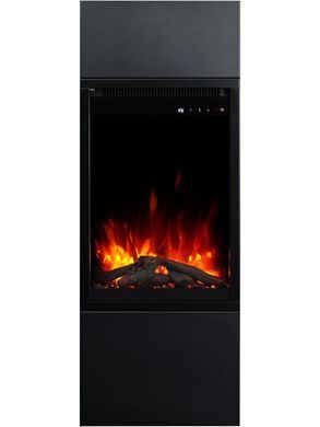 Каминокомплект ALFAMO MILOS 40 Черный + 3D 60х40