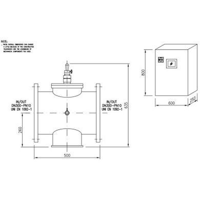 Ультрафіолетове встановлення Sita UV SMP 70 TCXLPR RA (500 м3/год, DN300, 2х3.85 кВт)