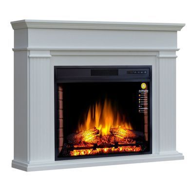 Камінокомплект кутовий ArtiFlame ANDANTE CORNER AF28S БІЛИЙ Б'ЯНКО (ЗІ ЗВУКОМ)