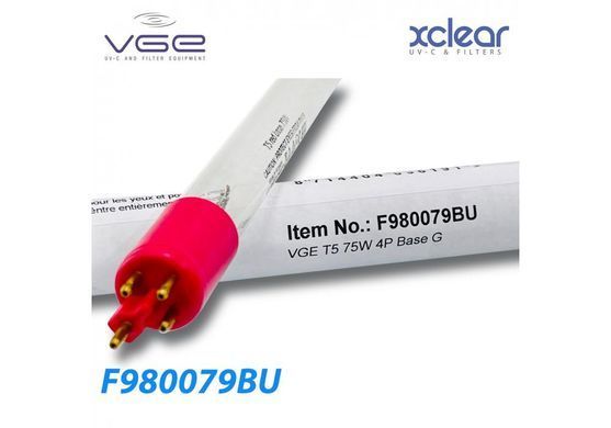 Змінна ультрафіолетова лампа Lamp VGE T5 75W 4P Red Base G 75Вт