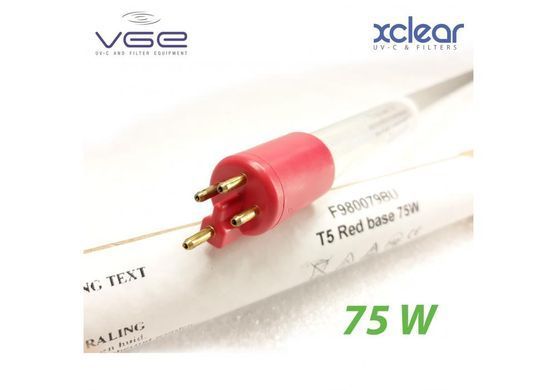 Змінна ультрафіолетова лампа Lamp VGE T5 75W 4P Red Base G 75Вт