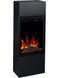 Каминокомплект ALFAMO MILOS 40 Черный + 3D 60х40
