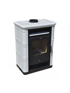 Изразцовая печь Nordflam ARTA White