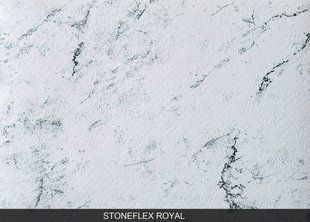Мембрана StoneFlex бело-черная Royal, 1.65м армированная с лаковым покрытием.