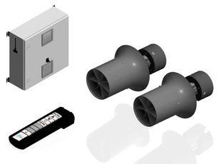 Противотечение HydroStar BGA Double 550 components