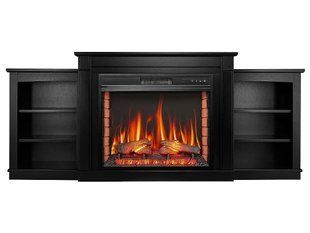 Каминокомплект ArtiFlame Lindos AF28S белый с обогревом и звуком горения огня