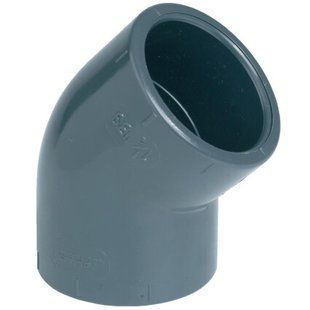 Угол ПВХ Effast RDRGYD2500 45&deg;, d250 мм