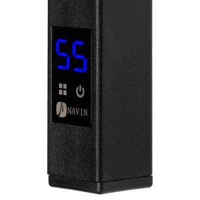 Рушникосушка Largo 500х1000 Sensor правобічна з таймером, чорний муар