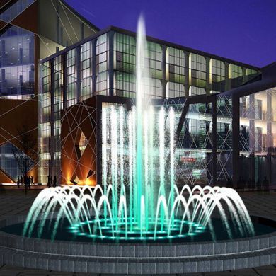 Фонтан музыкальный танцующий Aquaviva (круглый, 2 метра)
