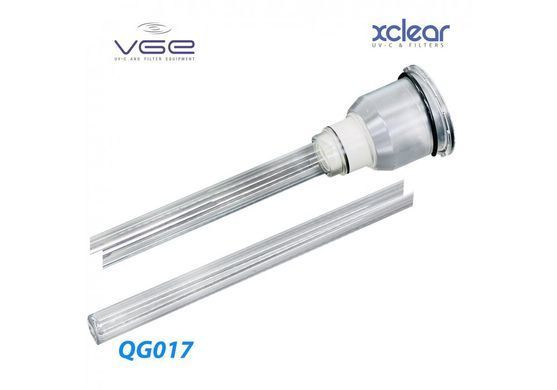 Кварцова колба для УФ стерилізатора Quartz Glass VSC 695x25 до ламп 40Вт та 75Вт