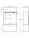 Каминокомплект ALFAMO MILOS 60 Белый + 3D 60x60