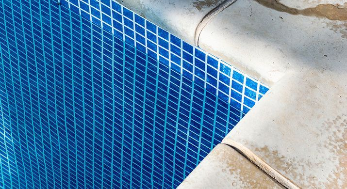 Армована мембрана StoneFlex, синя мозаїка MATRIX BLUE, 1,65 з лаковим покриттям