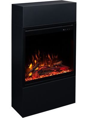Камінокомплект ALFAMO MILOS 60 Чорний + 3D 60x60