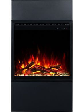 Камінокомплект ALFAMO MILOS 60 Чорний + 3D 60x60