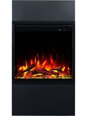 Камінокомплект ALFAMO MILOS 60 Чорний + 3D 60x60