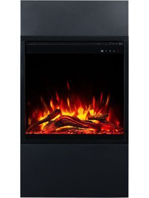 Камінокомплект ALFAMO MILOS 60 Чорний + 3D 60x60