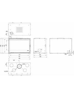 Касетна топка Defro Home MODUL M