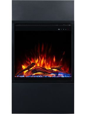 Камінокомплект ALFAMO MILOS 60 Чорний + 3D 60x60
