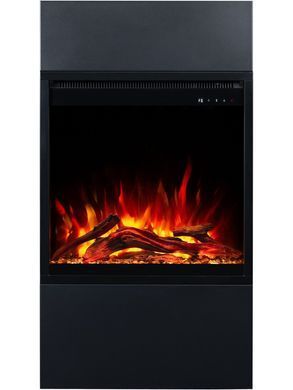 Камінокомплект ALFAMO MILOS 60 Чорний + 3D 60x60