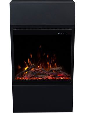 Камінокомплект ALFAMO MILOS 60 Чорний + 3D 60x60