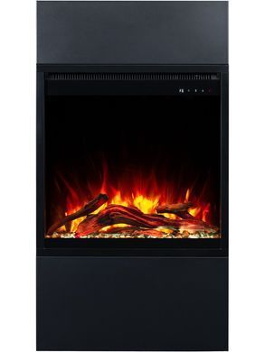Камінокомплект ALFAMO MILOS 60 Чорний + 3D 60x60