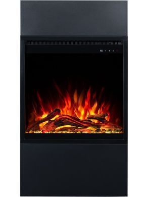 Камінокомплект ALFAMO MILOS 60 Чорний + 3D 60x60