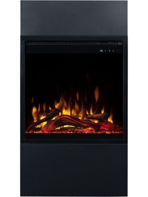 Камінокомплект ALFAMO MILOS 60 Чорний + 3D 60x60