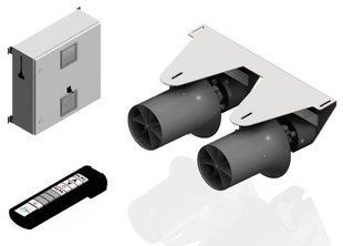 Противотечение HydroStar BGA Double 320 в креплении components
