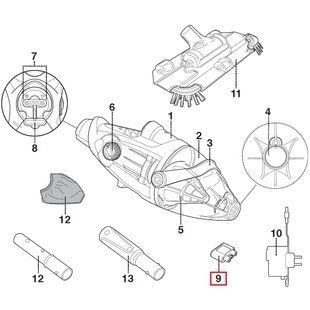 Зарядное устройство Kokido для пылесоса Voltera 25 (EV25-08)