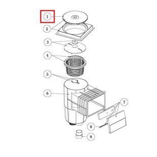 Крышка&nbsp;для&nbsp;скиммеров&nbsp;Emaux серии&nbsp;EM0130/EM0140/RO-7