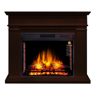 Каминокомплект угловой ArtiFlame ANDANTE CORNER AF28S КОНЬЯК (СО ЗВУКОМ)