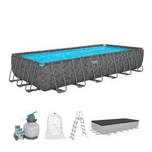 Басейн каркасний Bestway 561KG APX365&trade; Winterproof повний комплект із системою піщаних фільтрів 732 x 366 x 132 см