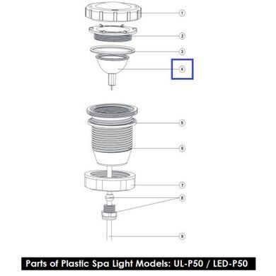 Лампа запасная 04011015 белая для Emaux LED-P50
