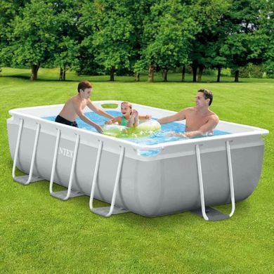 Каркасный бассейн Intex 26784 (300х175х80 см) с картриджным фильтром и лестницей