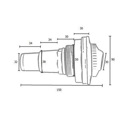 Скиммер Kokido Olimpic K001WBX/LX/W Standard универсальный (белый)