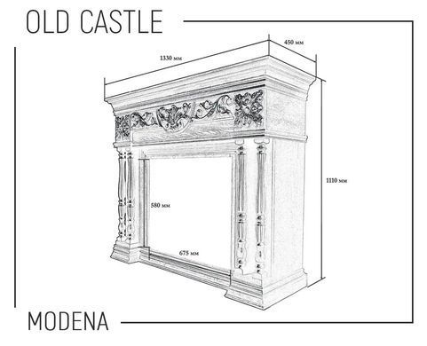 Камінокомплект Modena