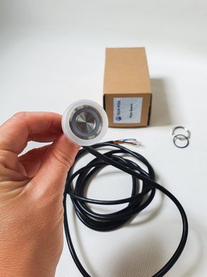 Пьезокнопка RGB 5V Нержавеющая сталь 316 водостойкая Tech-Pool