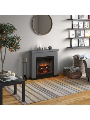Каминокомплект Tagu FRODE PowerFlame 2 серый
