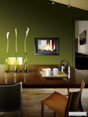 Камінна топка Invicta 800 GRANDE VISION DOUBLE FACE (двостороння)