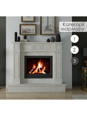 Каминная облицовка Hitis Прованс, материал мрамор категории 3